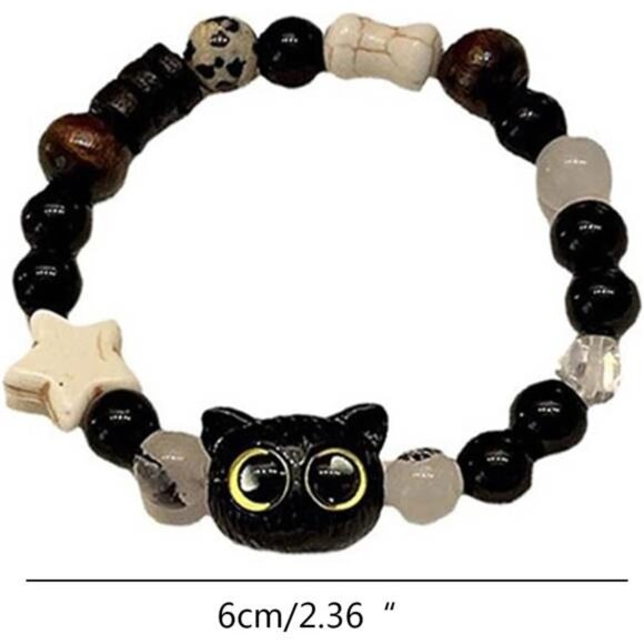 Adjustable Bracelet with Lucky Star Charm - Picture 3 of 8